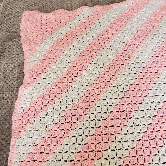 Handcrafted Crochet Baby Afghan - Picture 7 of 13
